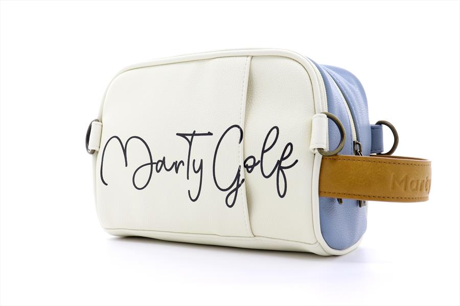Marty Cart Bag (Blue × Ivory)