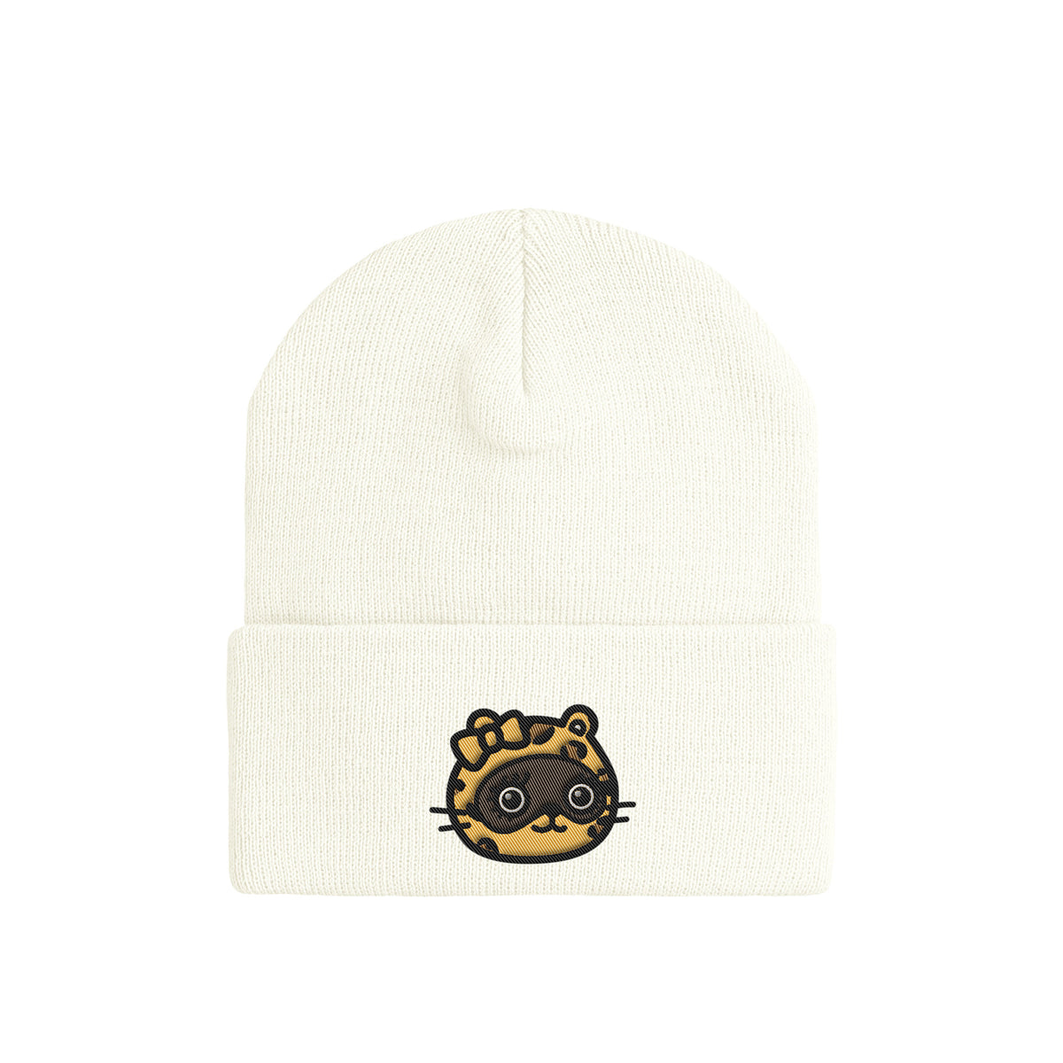 ギャルちんまるニットキャップ white image