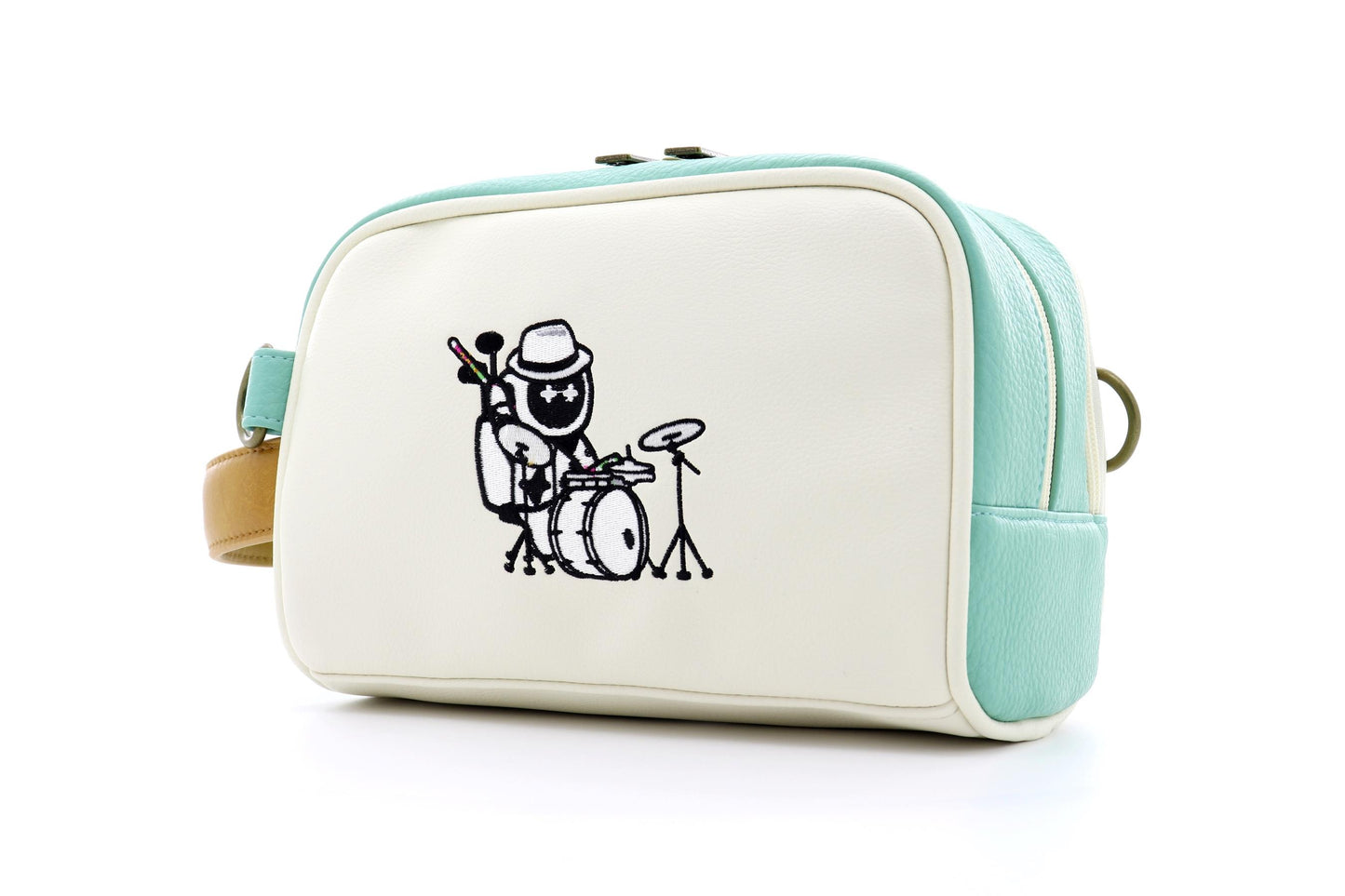 Marty Cart Bag (Emerald Green × Ivory) しんやしゃん