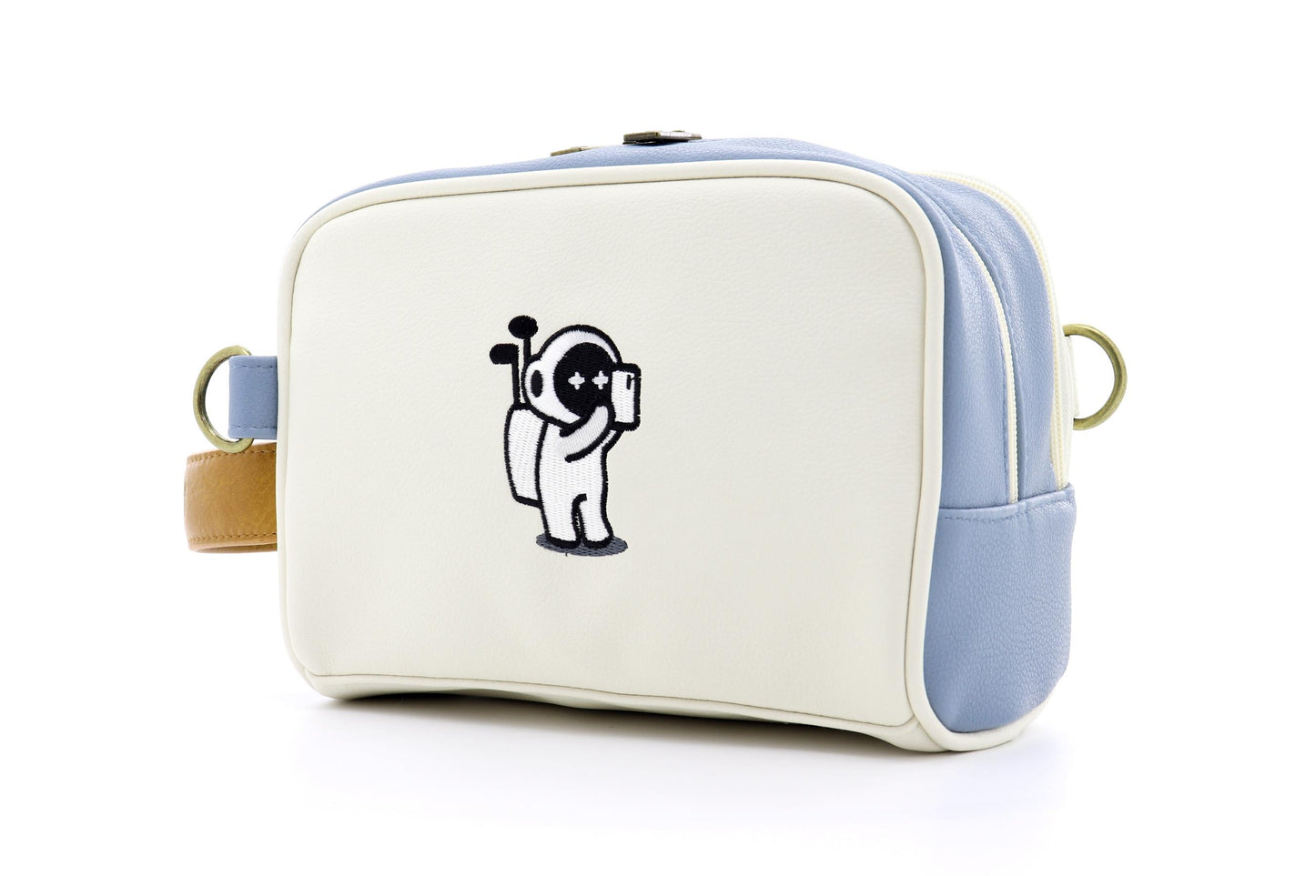 Marty Cart Bag (Blue × Ivory)