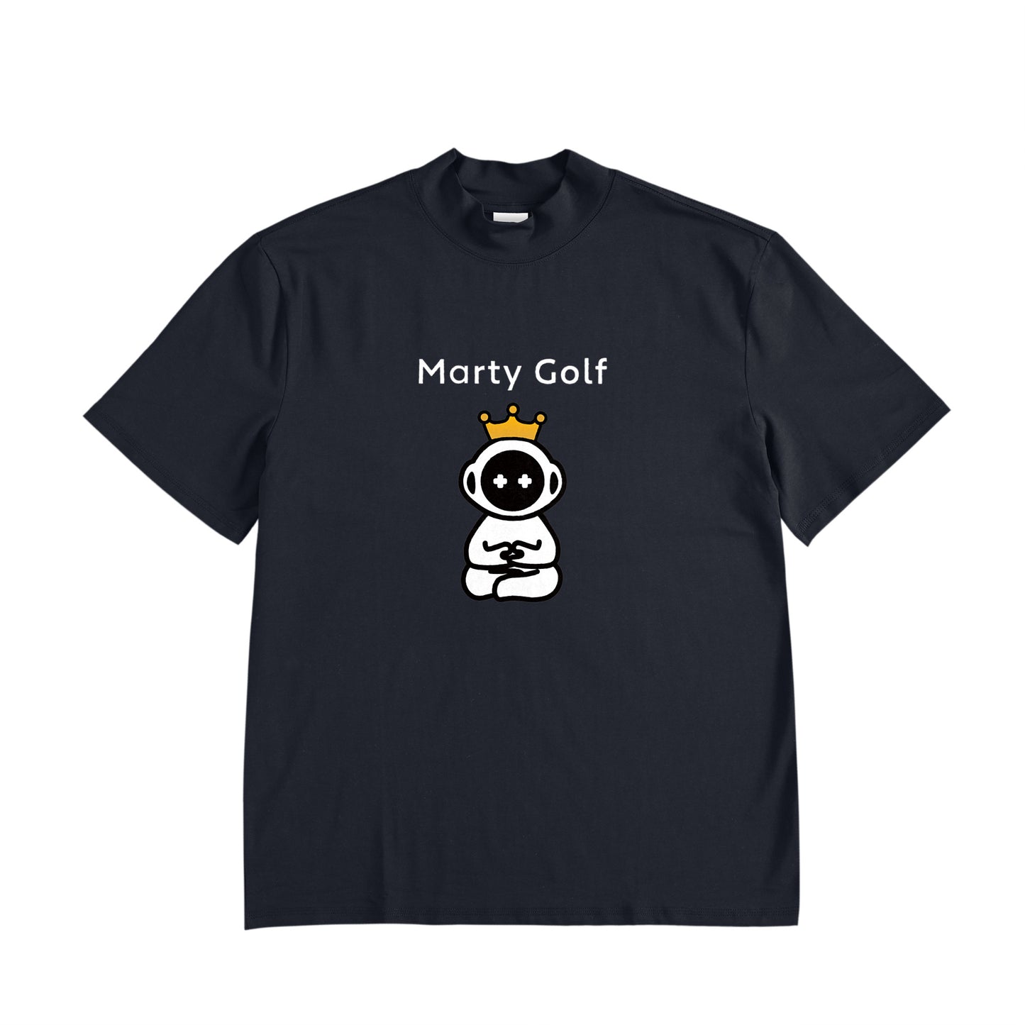 saeking半袖MOCK(背景なし) navy image