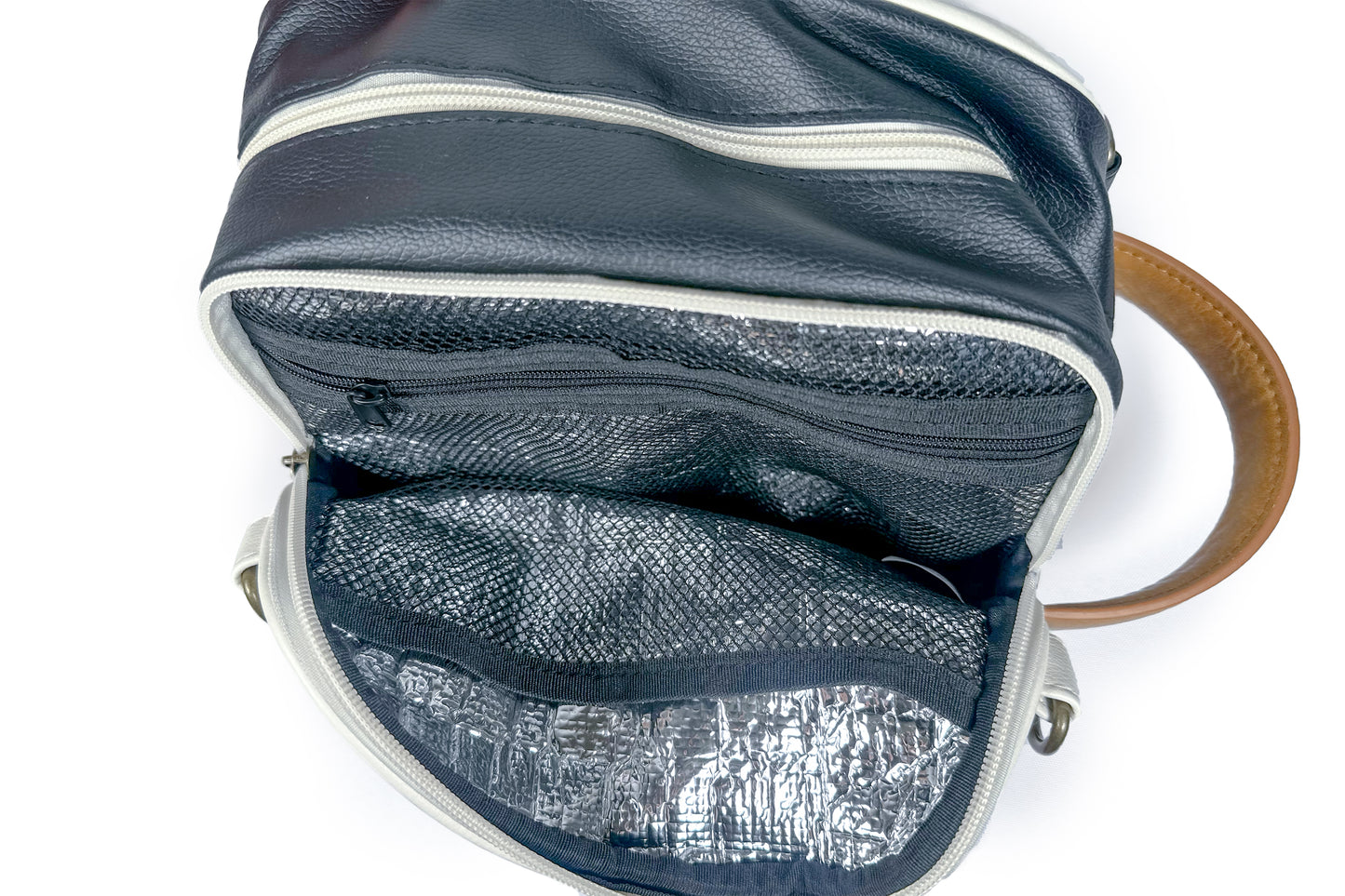 Marty Cart Bag (Blue × Ivory)