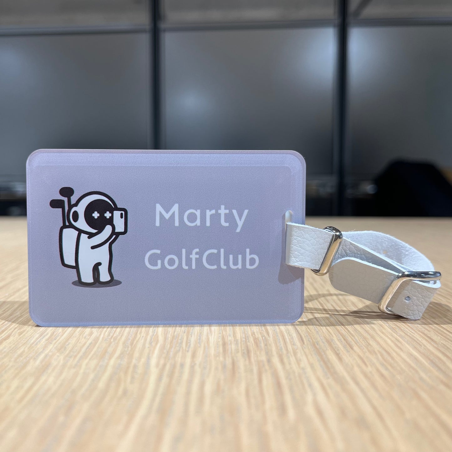 Marty Golf Club nametag