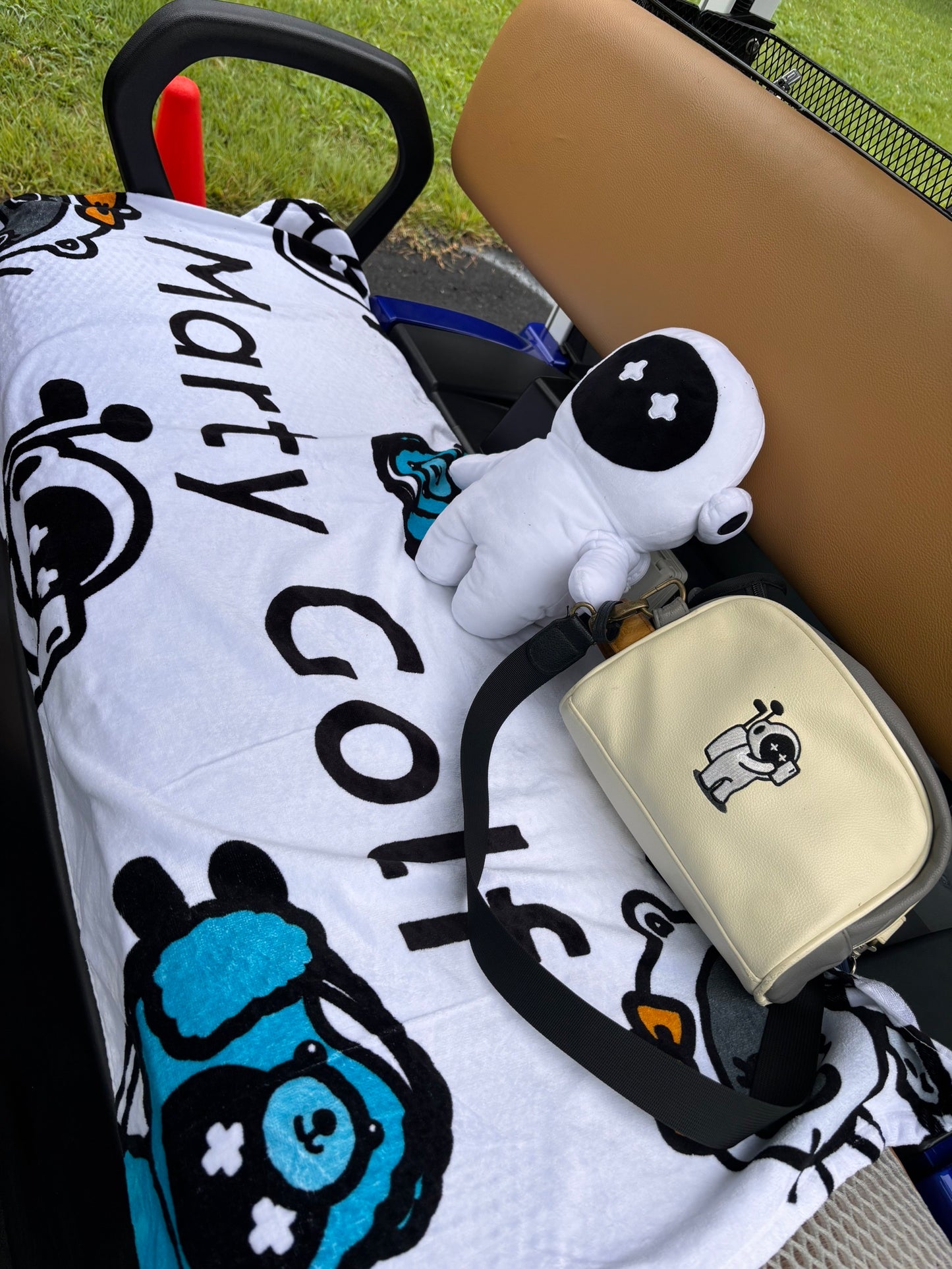 Caddyくんカートタオル
