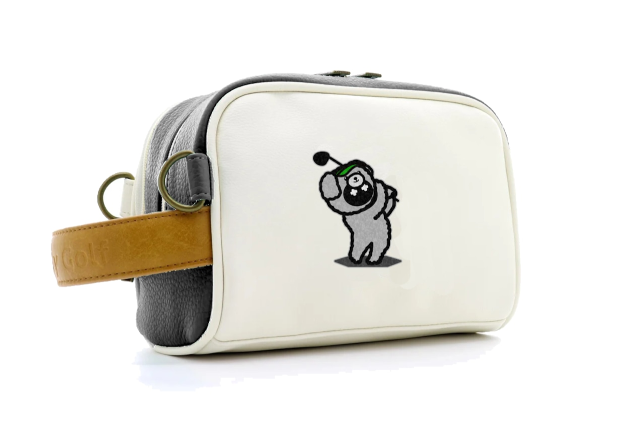 Marty Cart Bag (Black×Ivory )Acoco ver