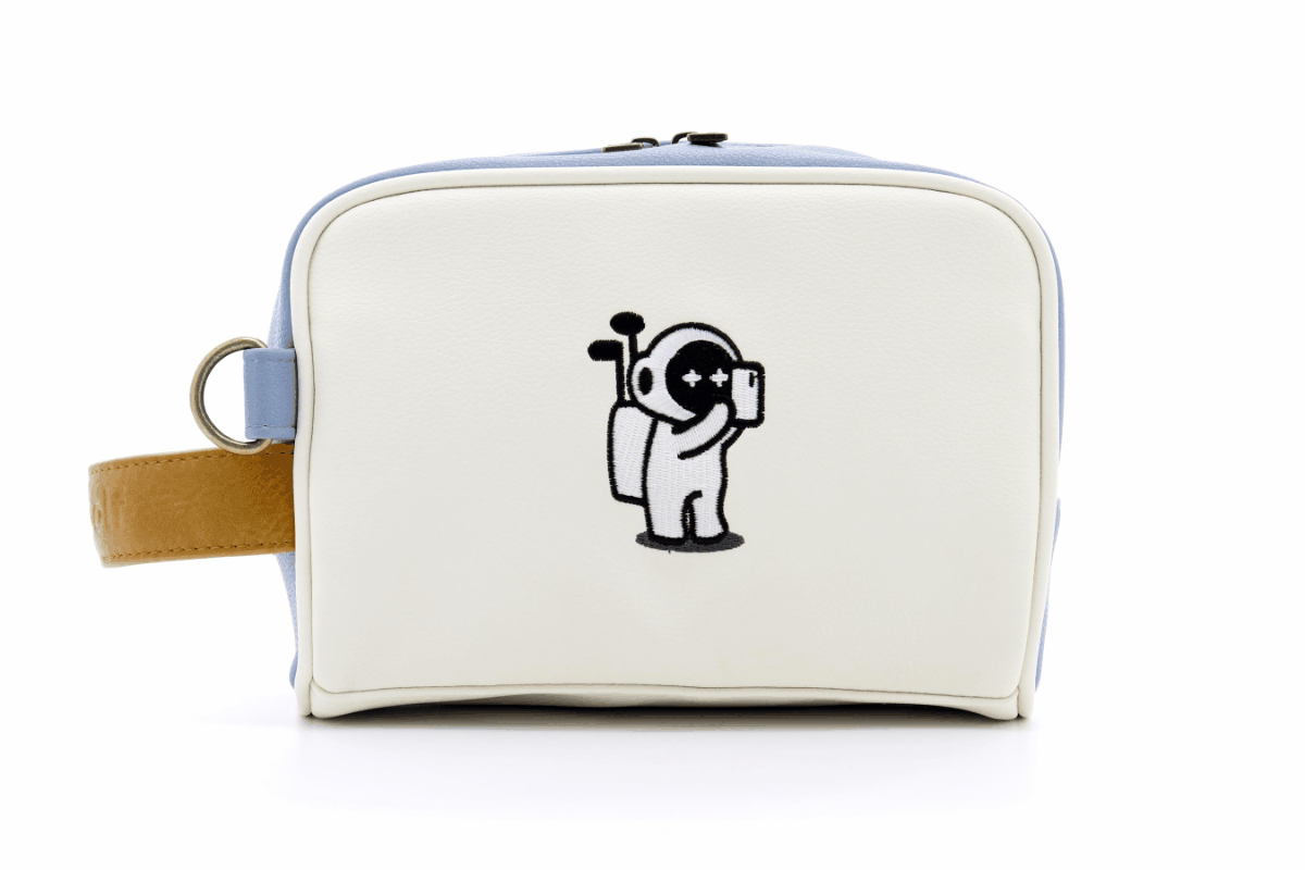 Marty Cart Bag (Blue × Ivory)