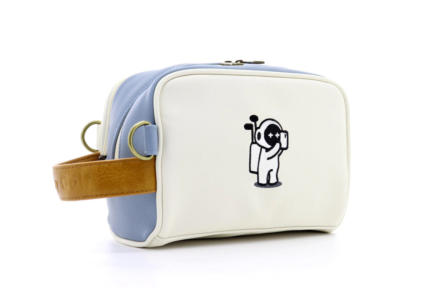 Marty Cart Bag (Blue × Ivory)