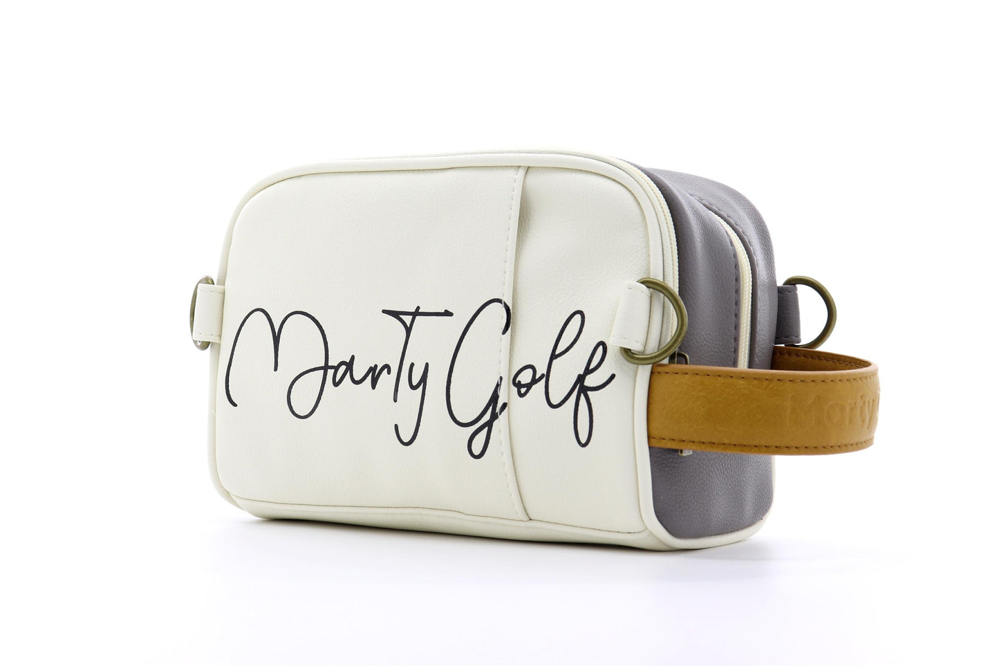 Marty Cart Bag (Gray × Ivory)