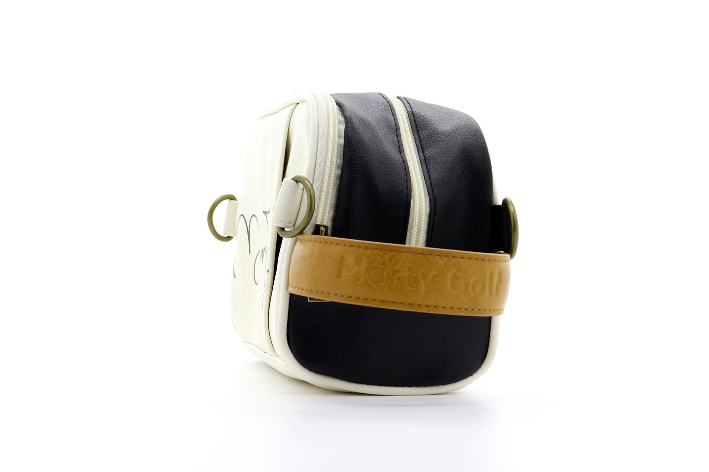Marty Cart Bag (Black × Ivory)