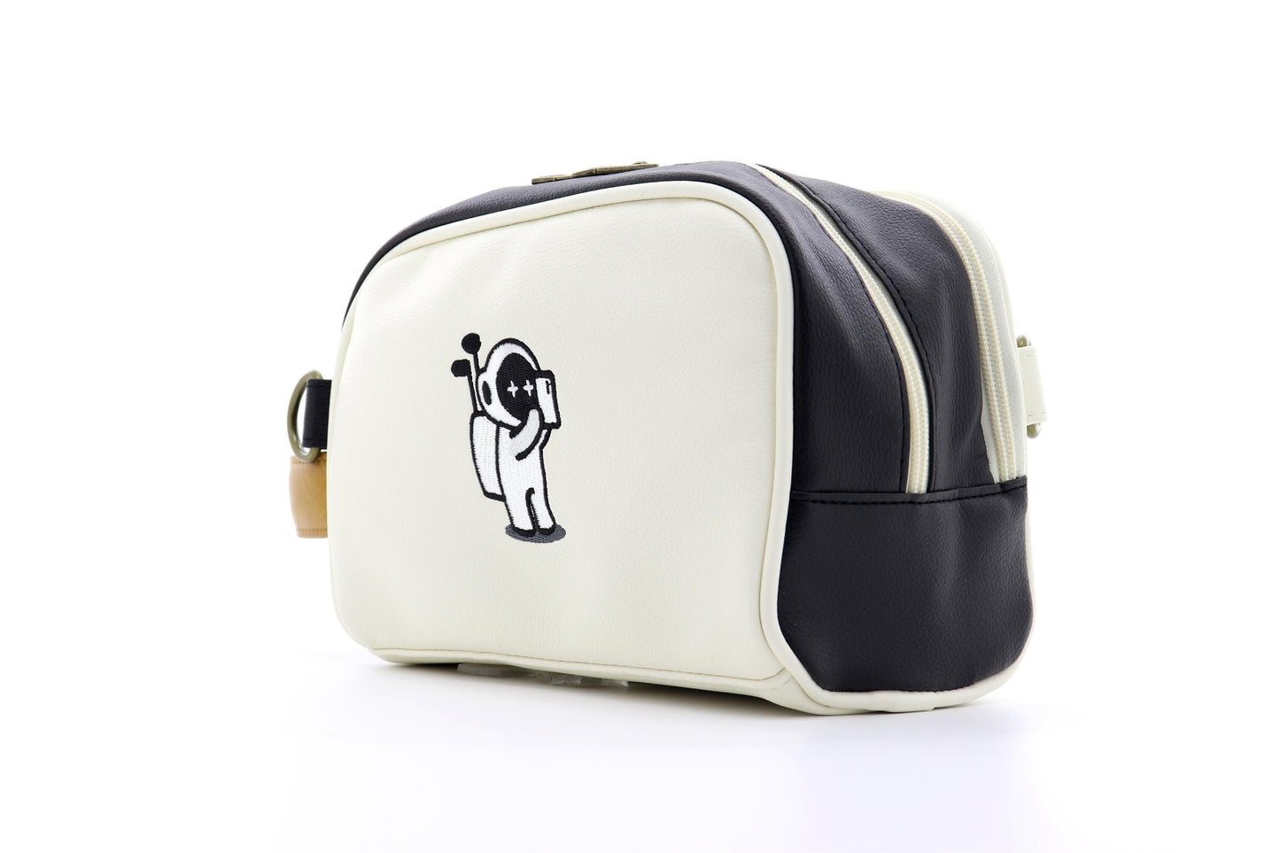 Marty Cart Bag (Black × Ivory)