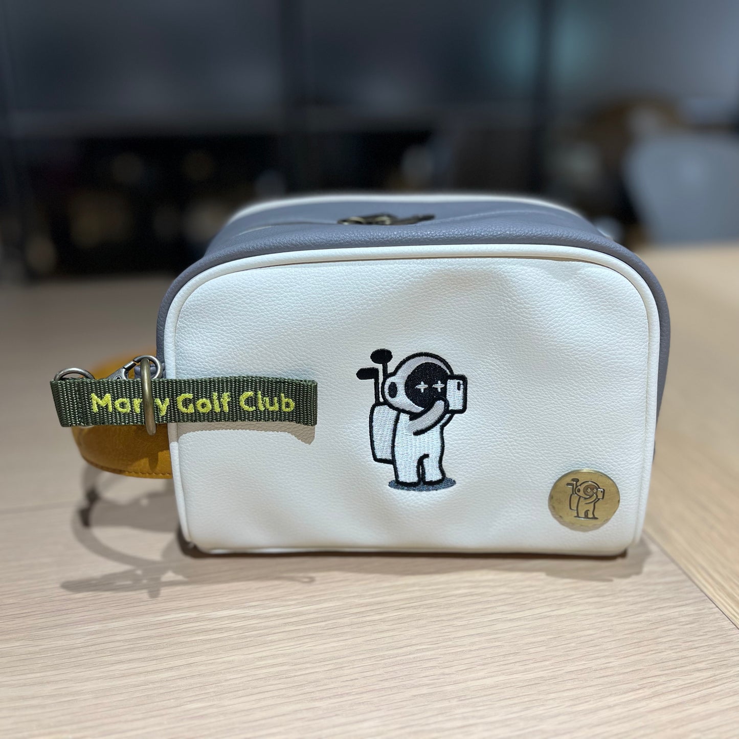 Marty Cart Bag (Gray × Ivory)