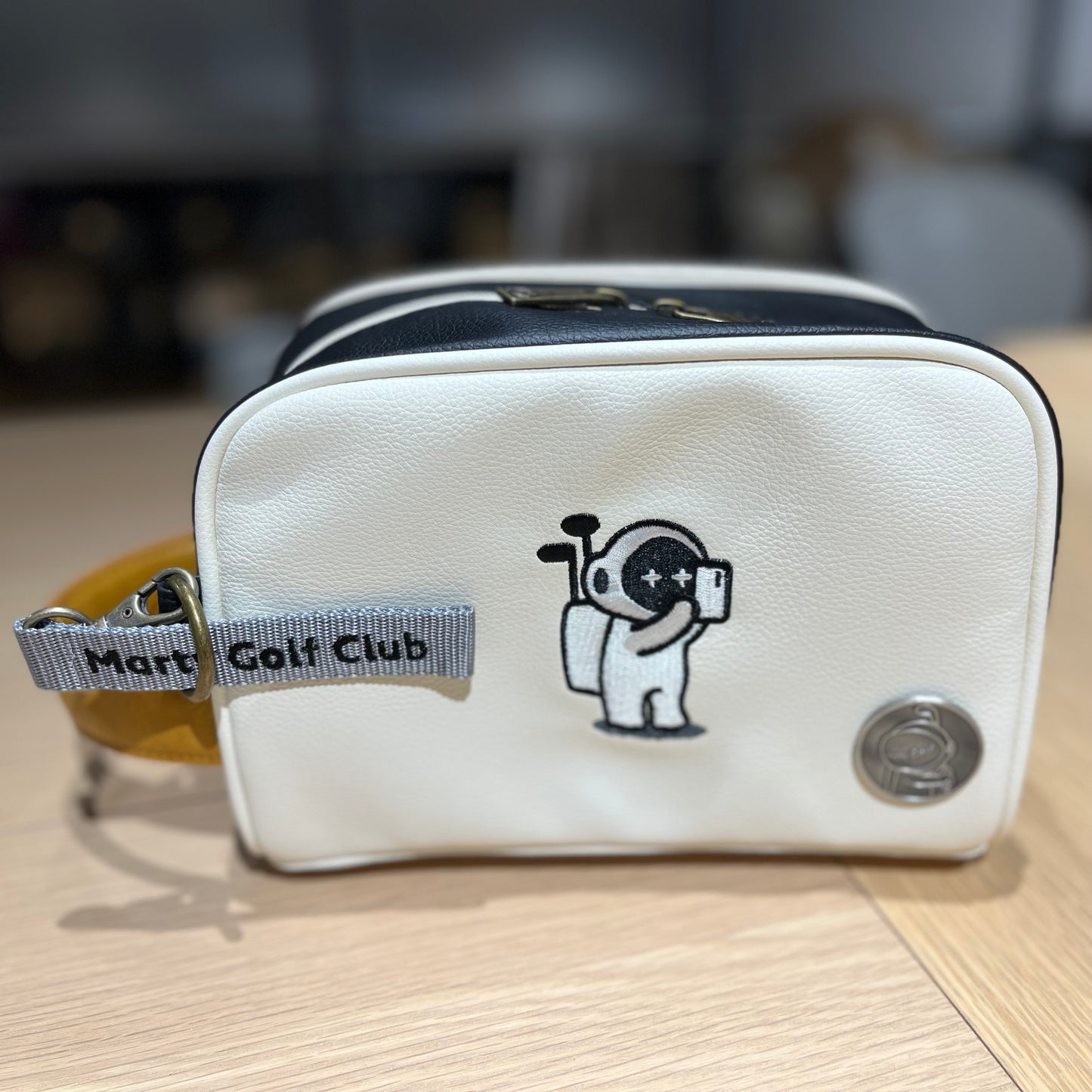 Marty Cart Bag (Black × Ivory)