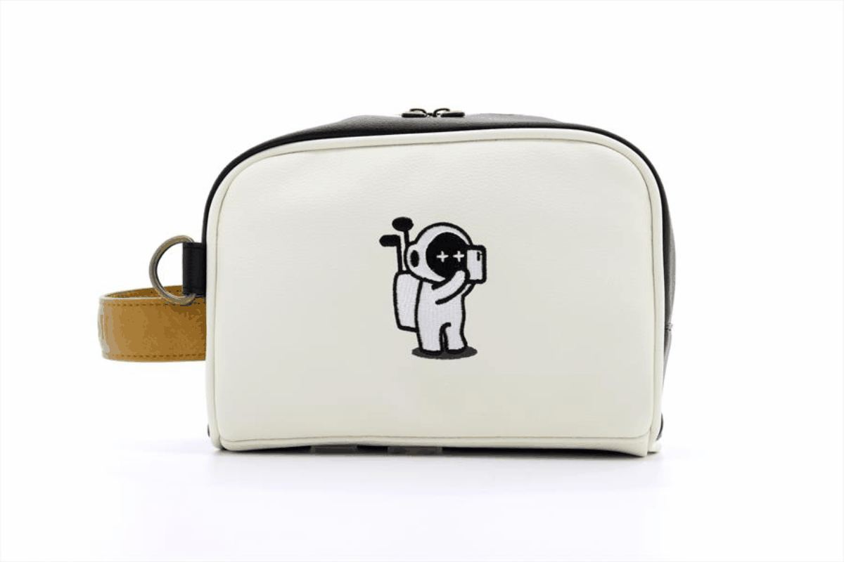 Marty Cart Bag (Black × Ivory)