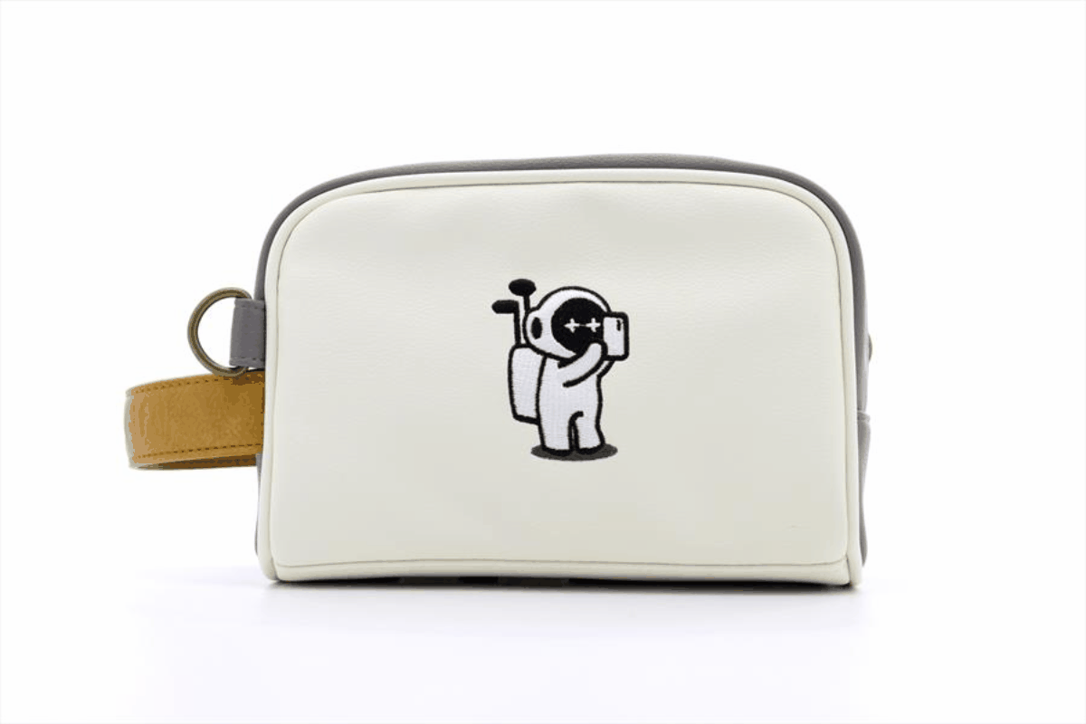 Marty Cart Bag (Gray × Ivory)