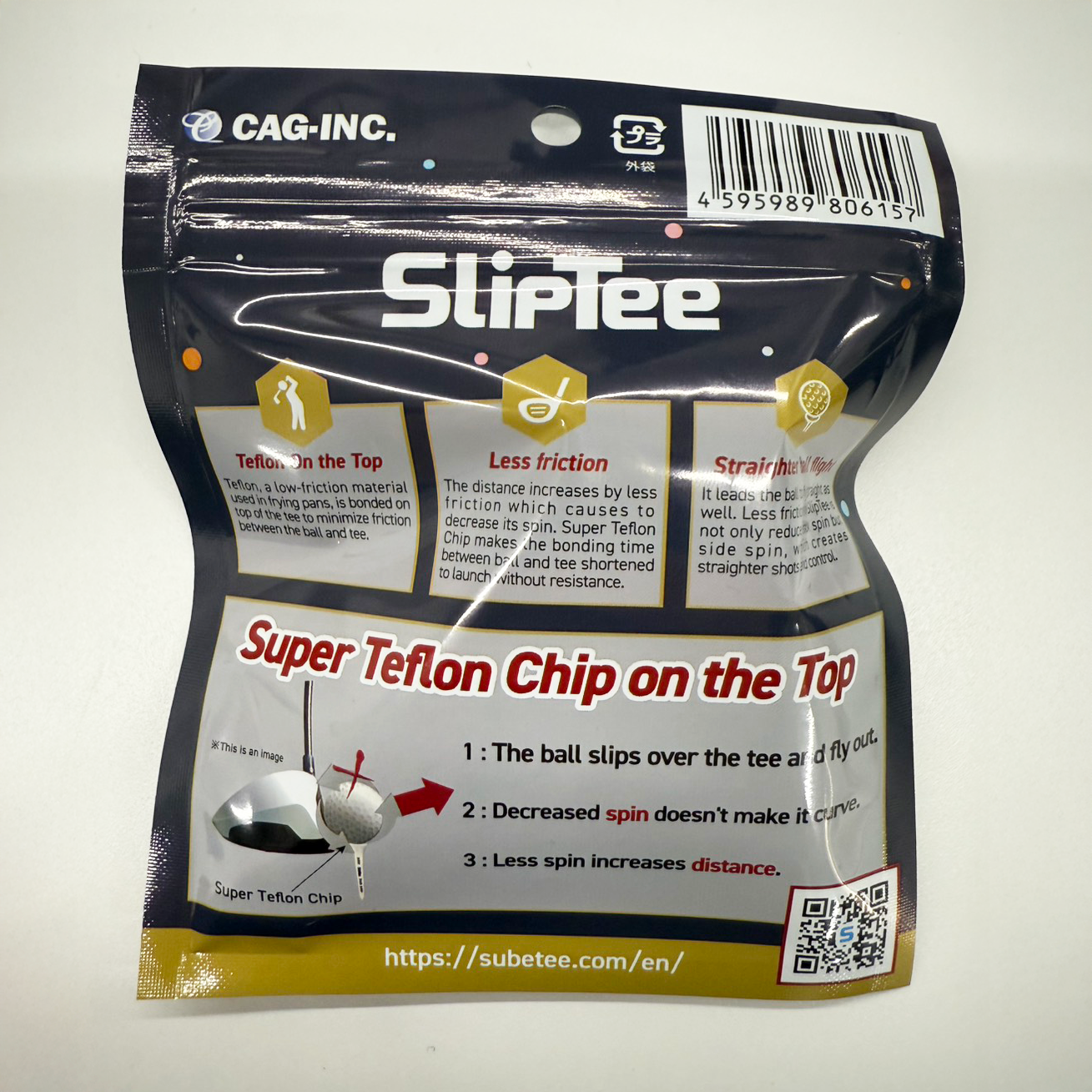 SlipTee×Marty Golf （３本入り）