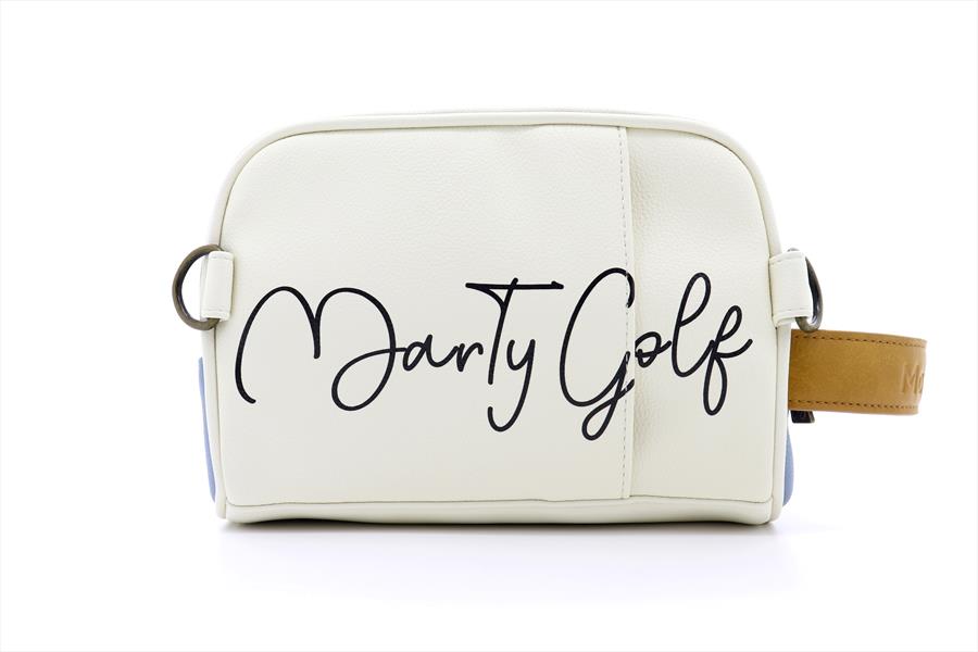 Marty Cart Bag (Blue × Ivory)