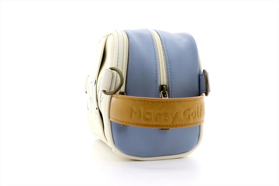 Marty Cart Bag (Blue × Ivory)