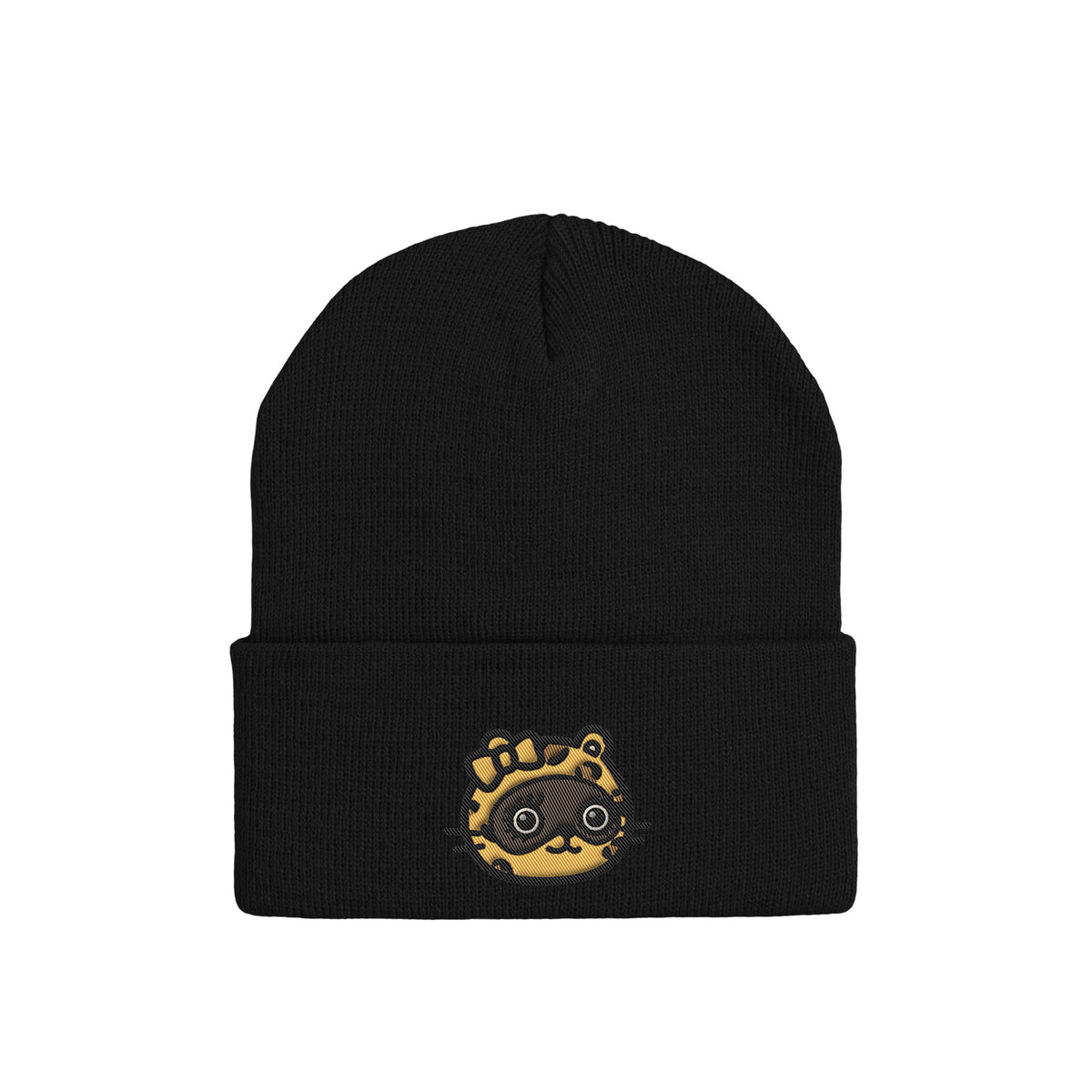 ギャルちんまるニットキャップ black image