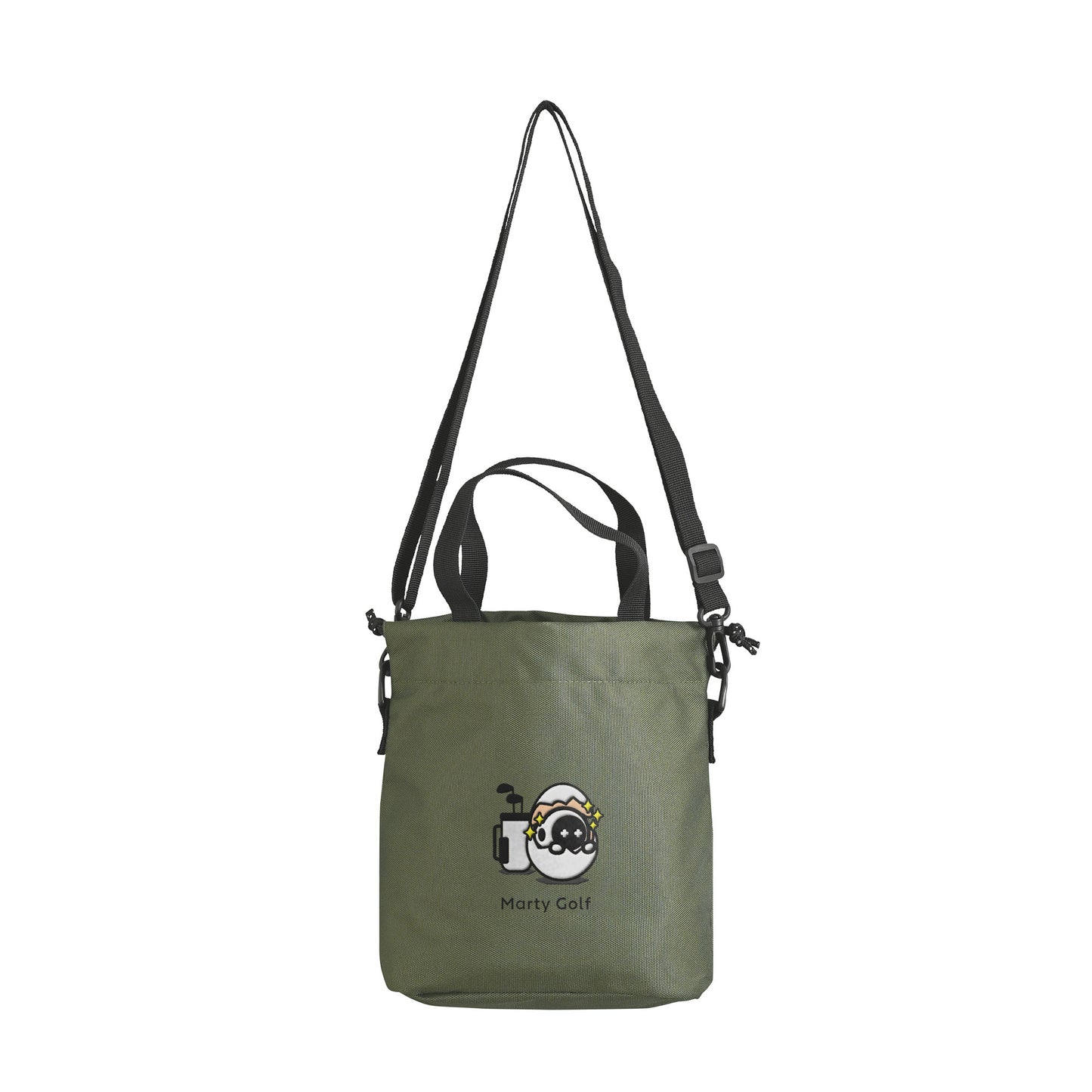 たまごちゃん手提げ olive-drab image