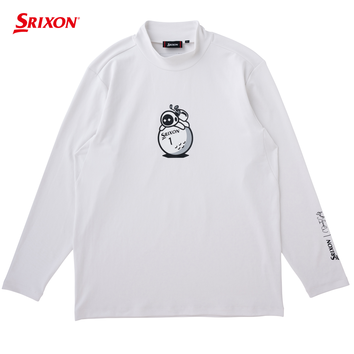 SRIXON Marty Golf 長袖モックネックシャツ