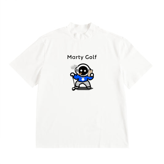 ゼウスあっきー半袖MOCK white image