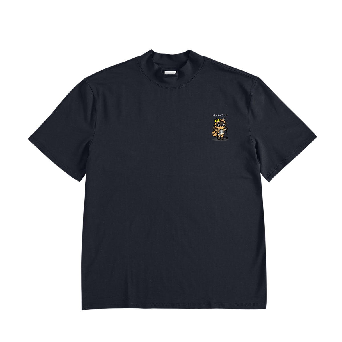 ギャルちんまるワンポイント半袖MOCK navy image