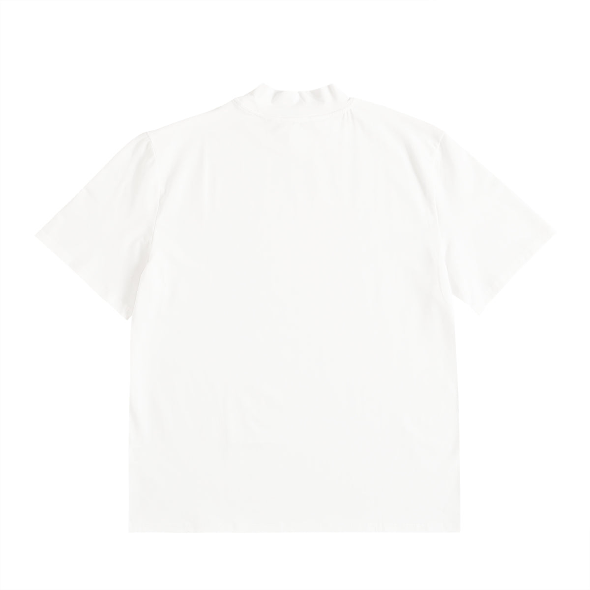 ギャルちんまるワンポイント半袖MOCK white image