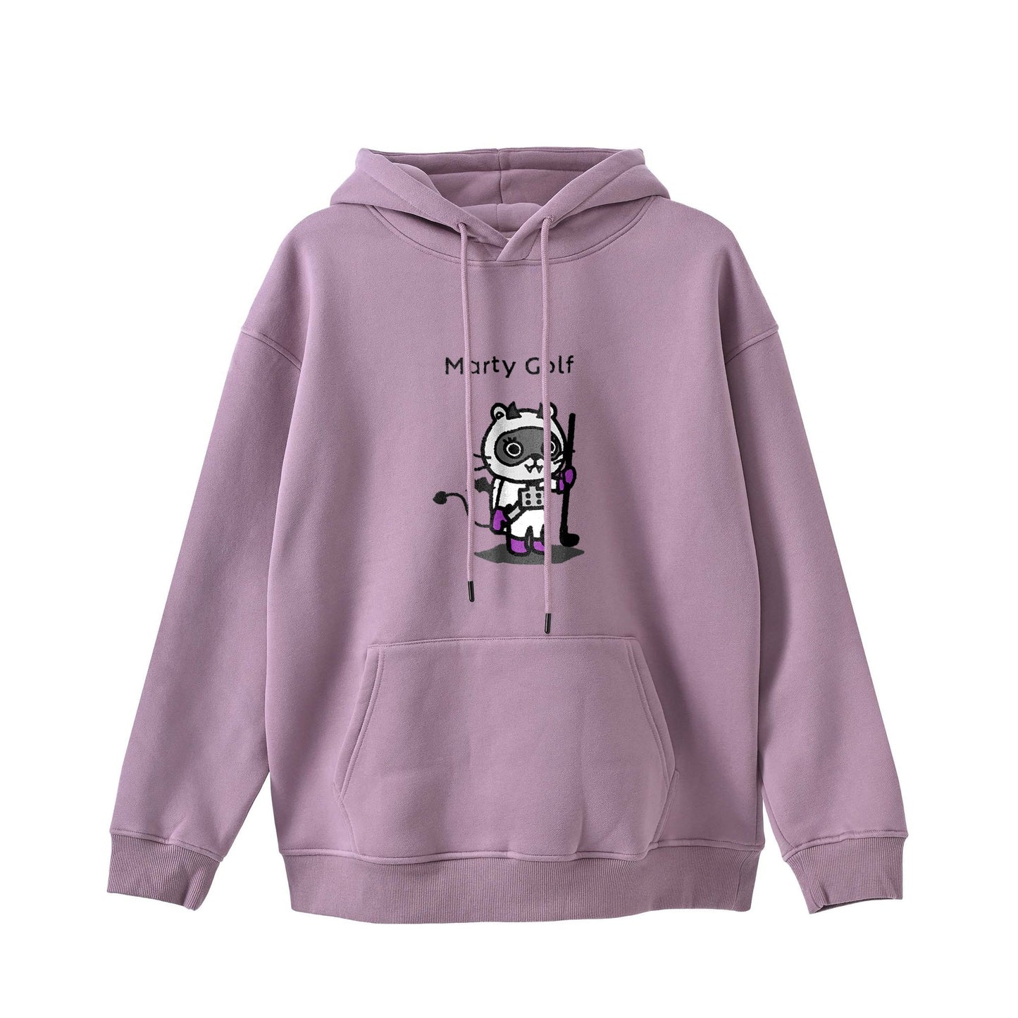 DevilTanukiカラーパーカー purple image