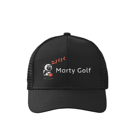 二パパメッシュキャップ black image