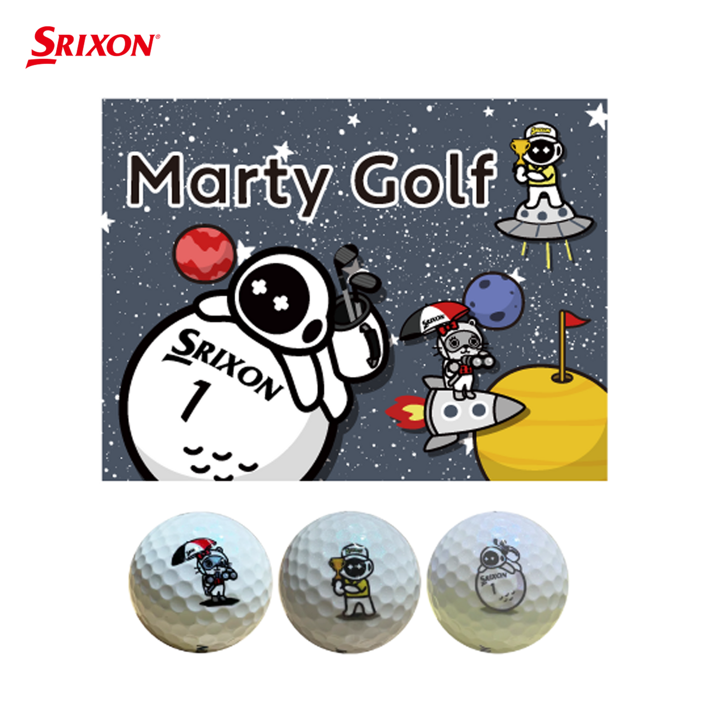 SRIXON Marty Golf  TRI-STAR ロイヤルグリーン 1ダース