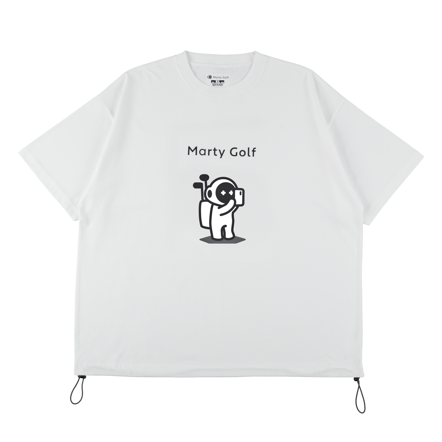 Caddyくんドローコード付きリラックスT