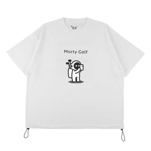 Caddyくんドローコード付きリラックスT
