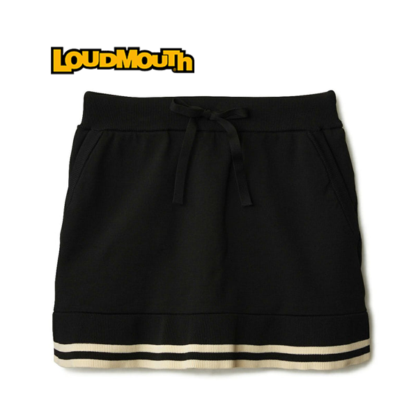 LOUDMOUTH×Marty 軽量ニット裾フリルスカート