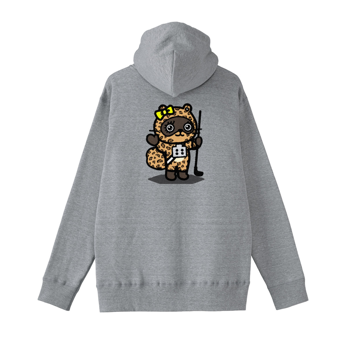 ギャルちんまるZIPパーカー gray image