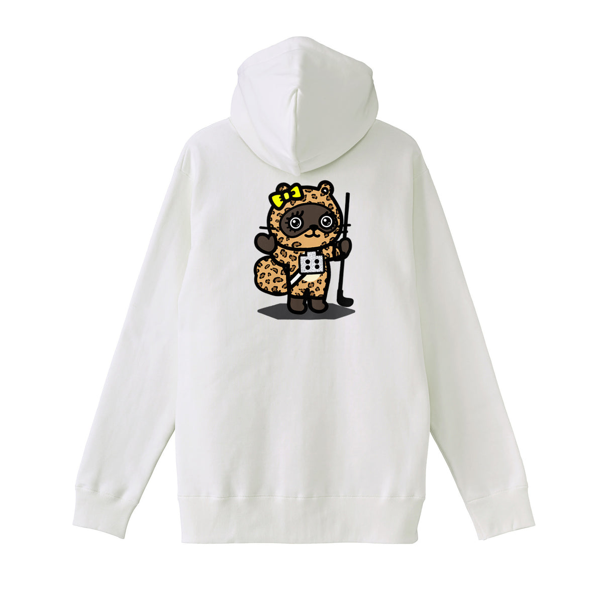 ギャルちんまるZIPパーカー white image