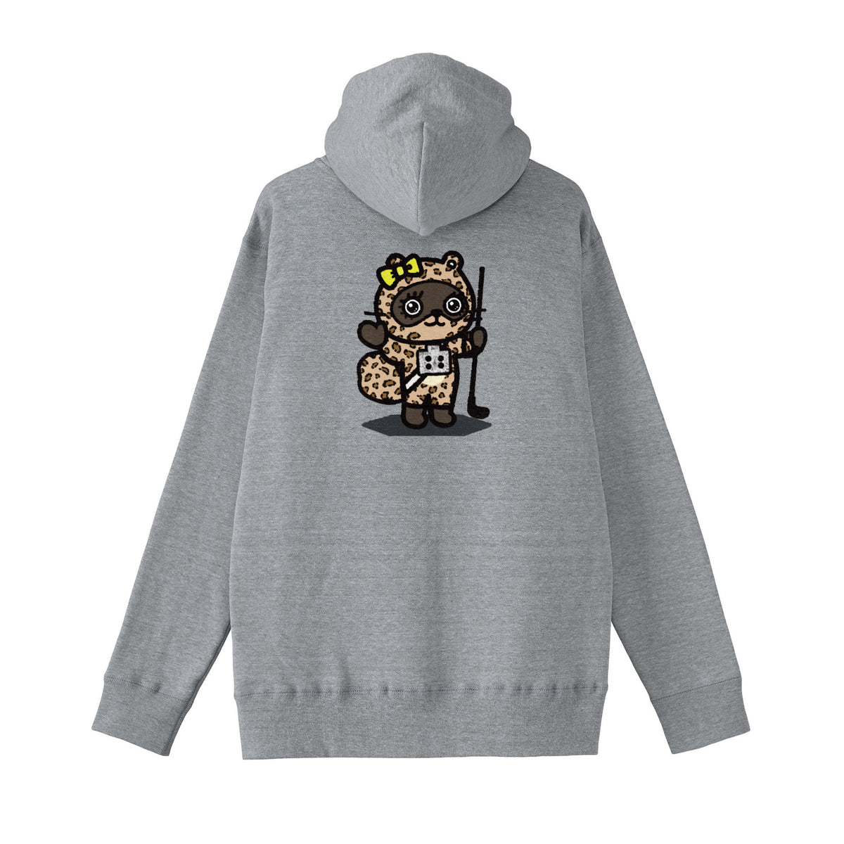 ギャルちんまるZIPパーカー gray image