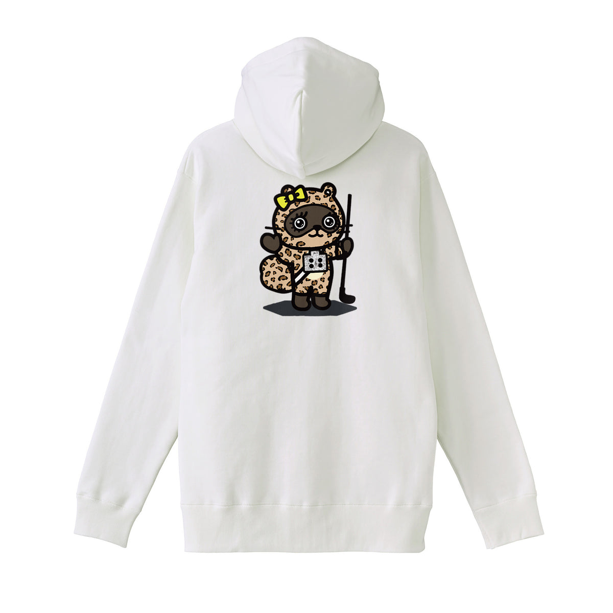 ギャルちんまるZIPパーカー white image