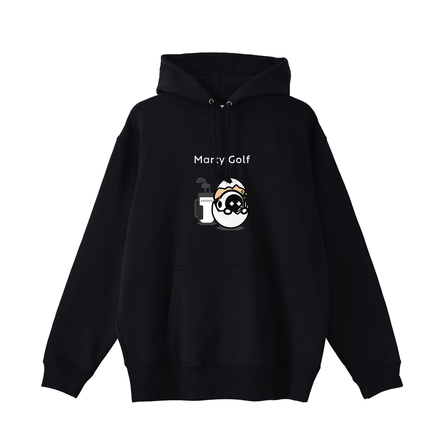たまごちゃんパーカー black image