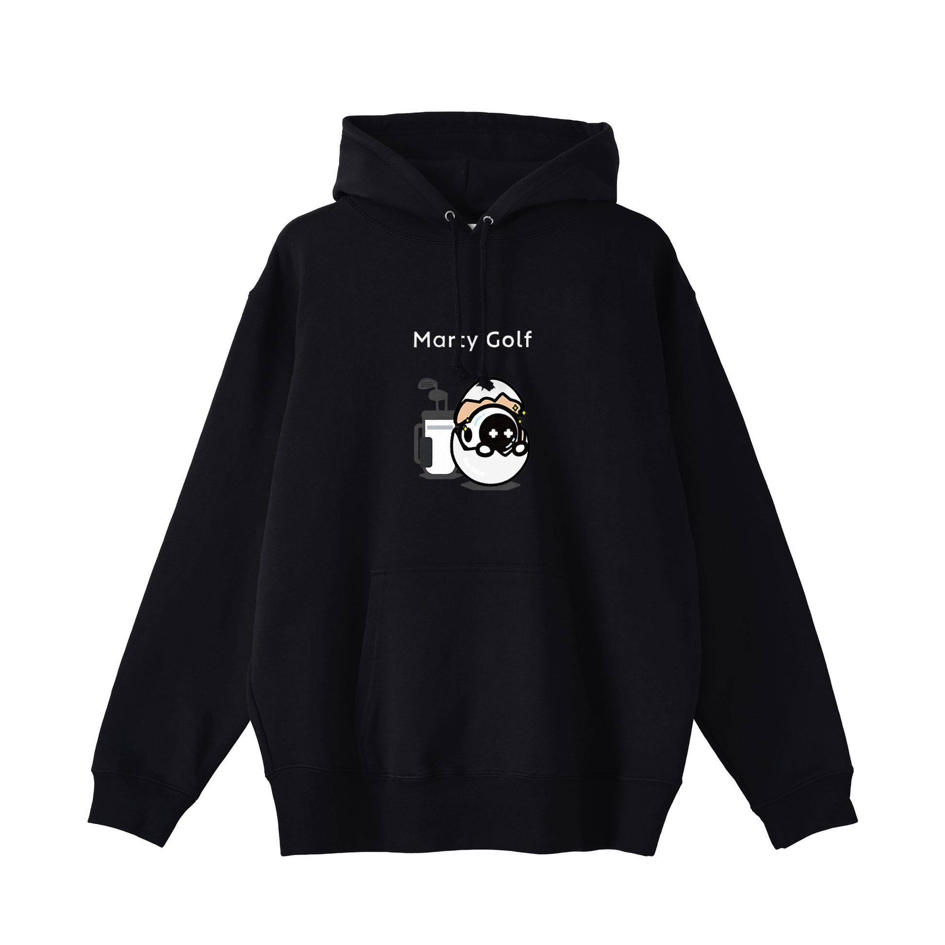 たまごちゃんパーカー black image