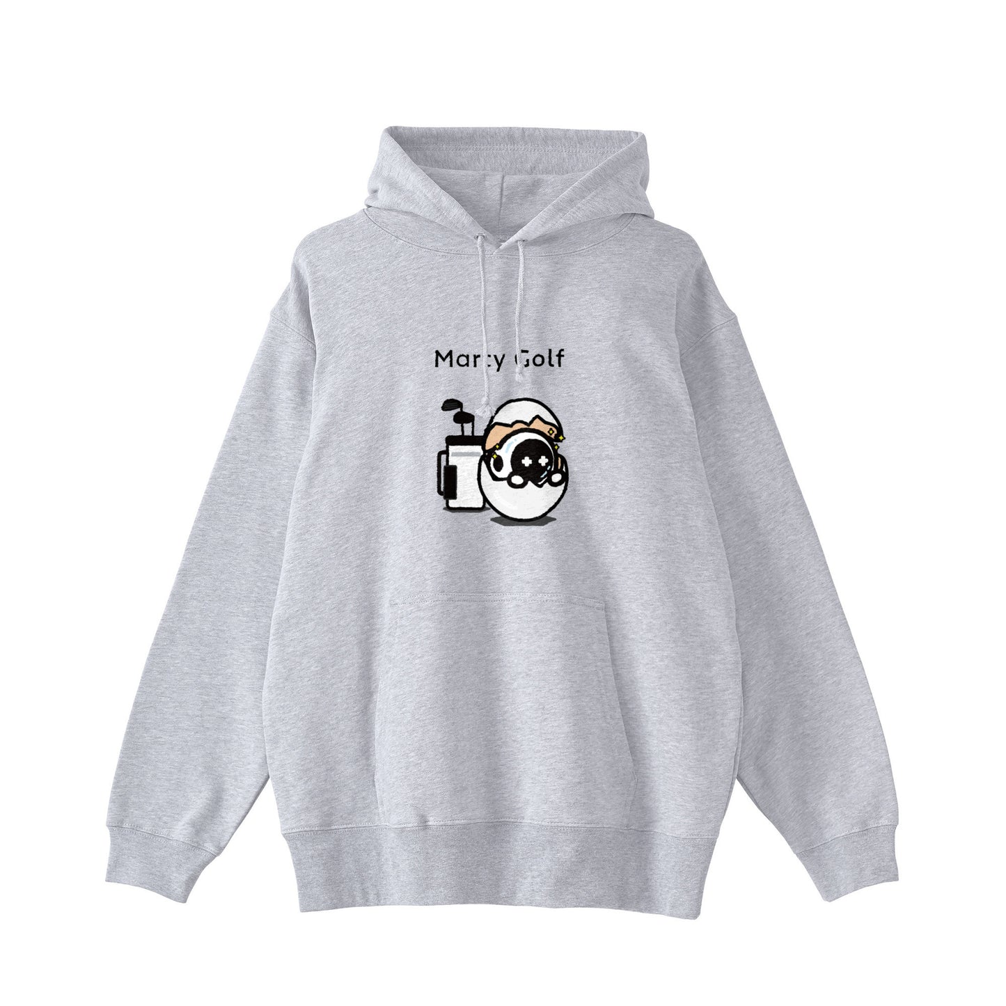 たまごちゃんパーカー gray image