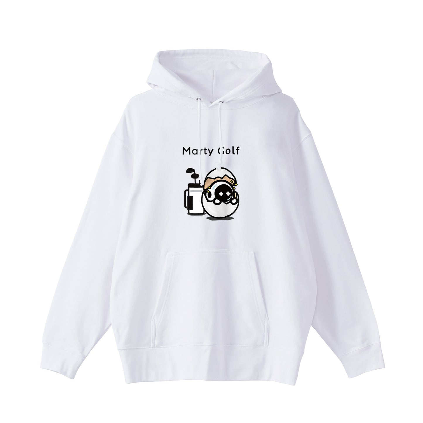 たまごちゃんパーカー white image