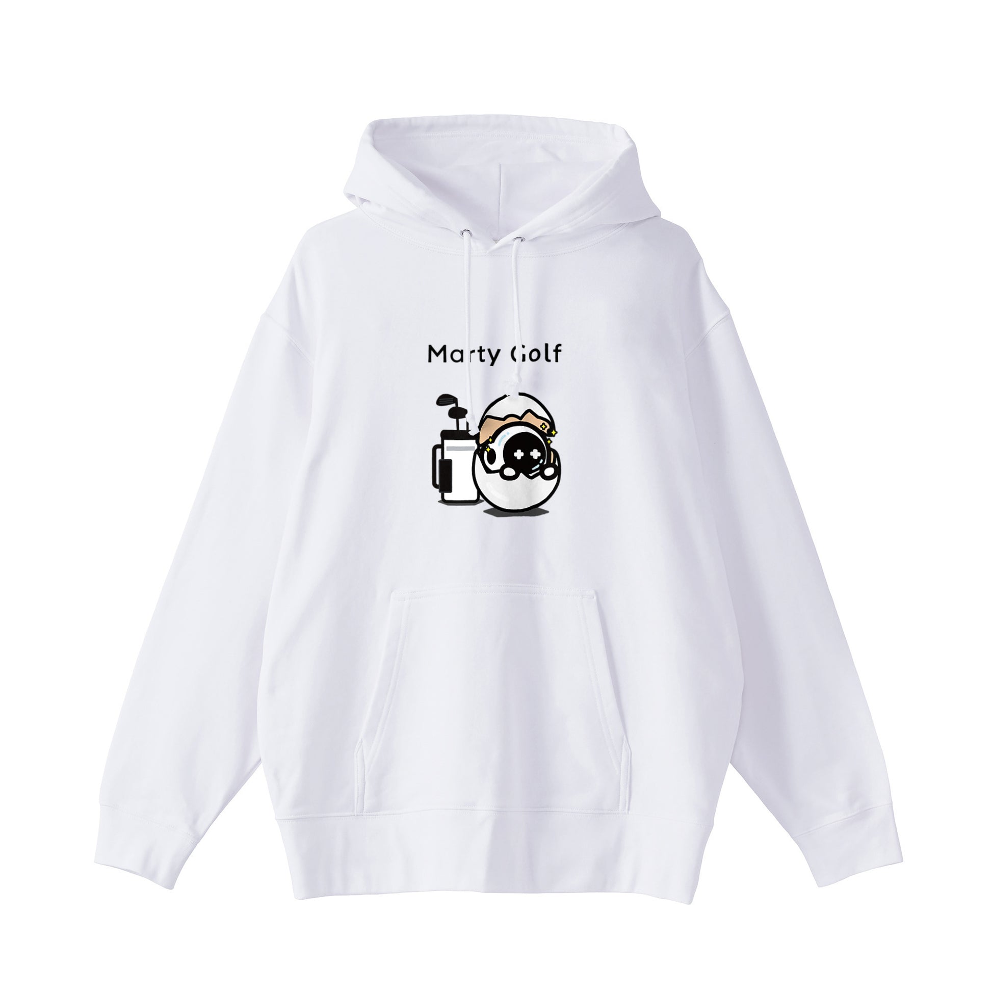 たまごちゃんパーカー white image