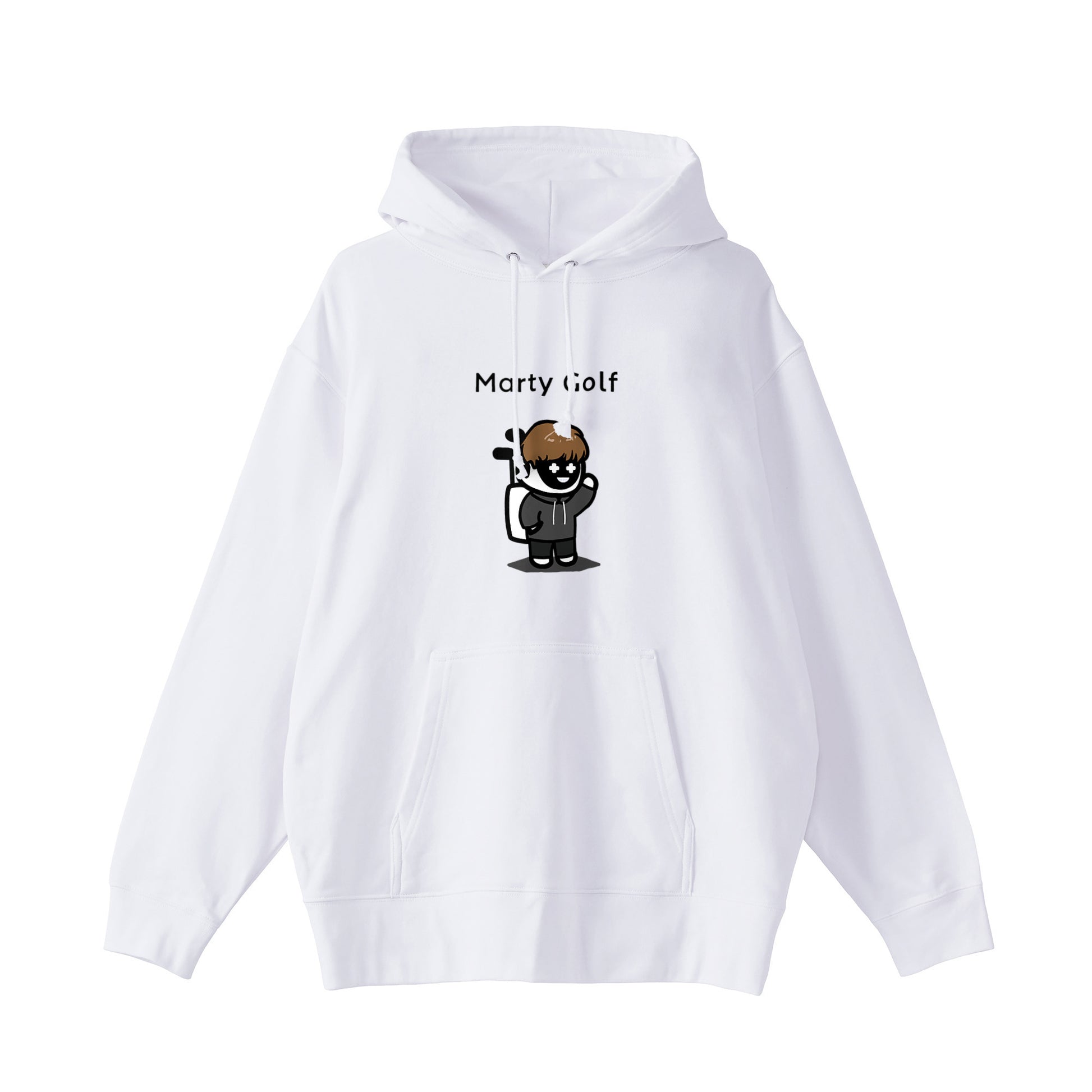 鹿又くんPileパーカー white image