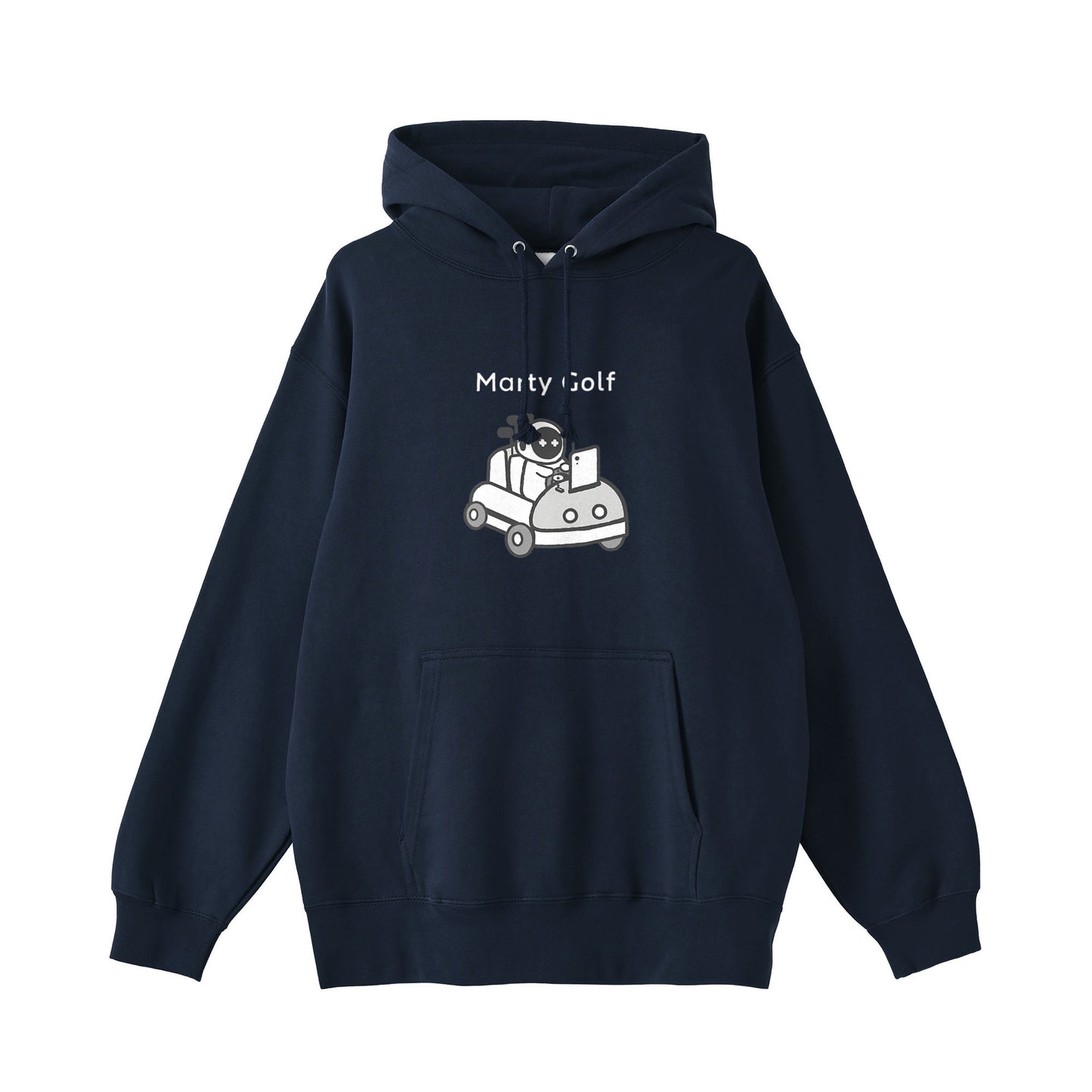 ゴルまるパイルパーカー navy image