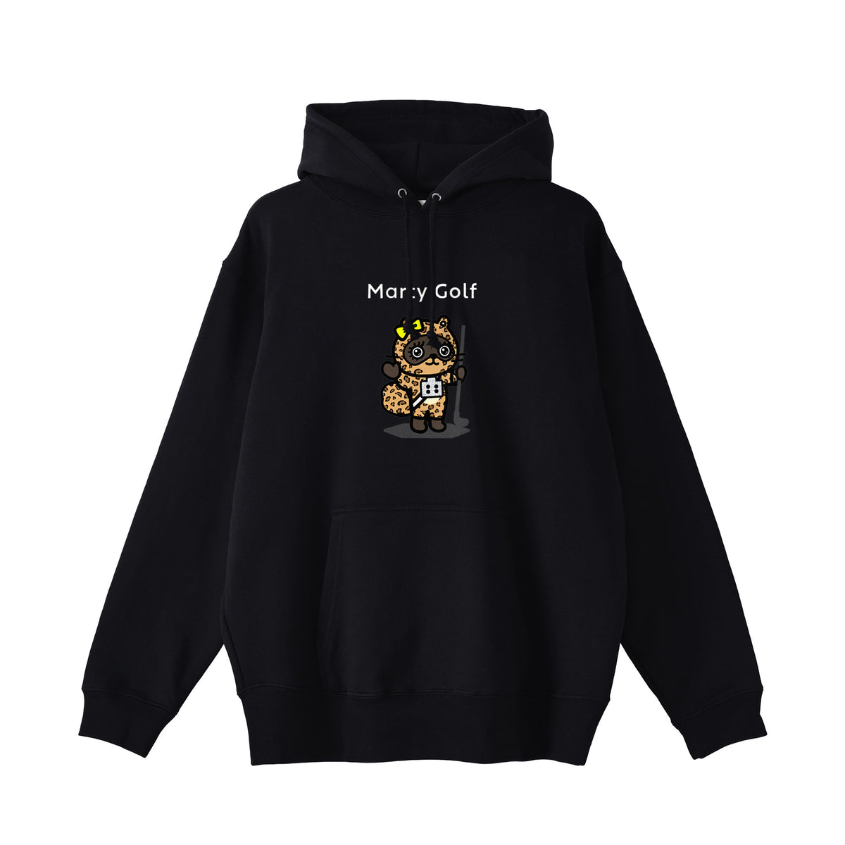 ギャルちんまるPileパーカー black image