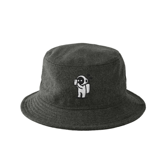 Caddy wool bucket hat