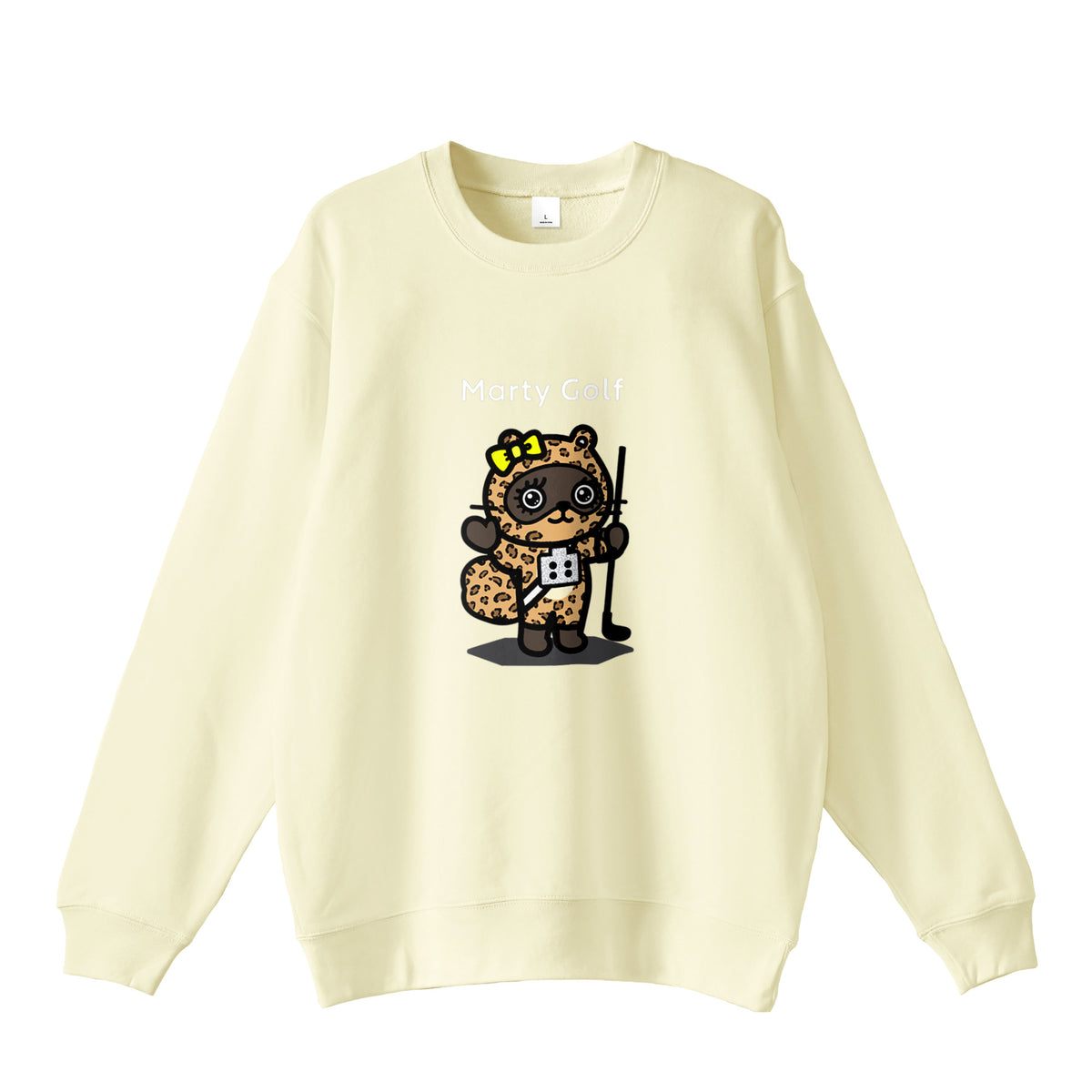 ギャルちんまるトレーナー light-yellow image