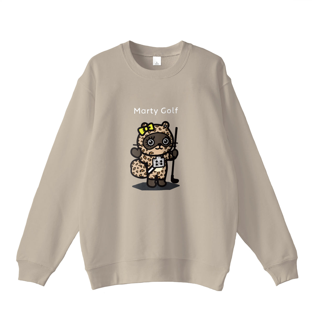 ギャルちんまるトレーナー sand-beige image