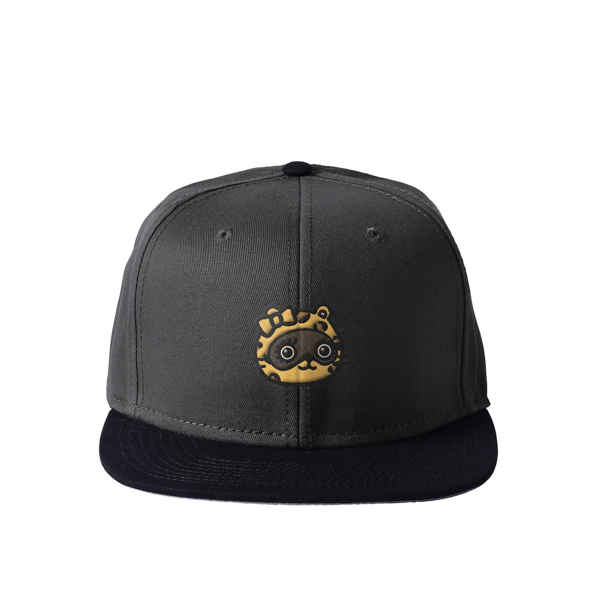 ギャルちんまるフラットCAP black-x-charcoal image