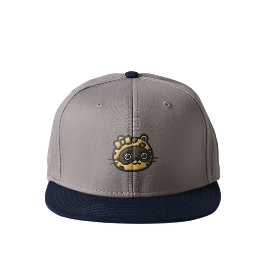 ギャルちんまるフラットCAP navy-x-gray image